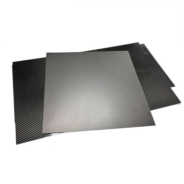 3K Twill Weave Matte Carbon Fiber Sheet with 3200Mpa Tensile Strength - Durable Carbon Fiber Plate