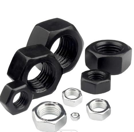 M3-M72 Hex Head Nuts Din 934 Zinc Plated  4.8 8.8 Grade Carbon Steel Fasteners