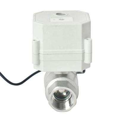 Etrany Electric Water 1/2'' DC5V SS304 Ball Valve with Wi-Fi Remote Control for