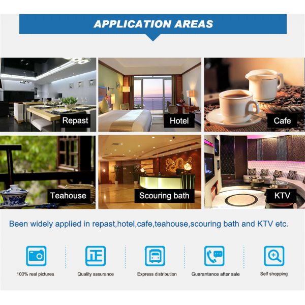 Водостойкий небольшой беспроводный ресторанный сервер, клиентская система пейджирования, кнопка стола и приемник экрана