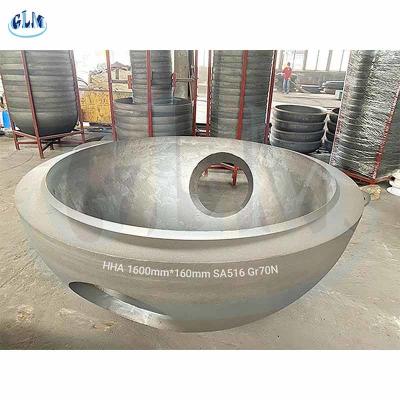 SA516 Gr70N 500mm Torispherical Dished Head Types Of Dish End In Pressure Vessel