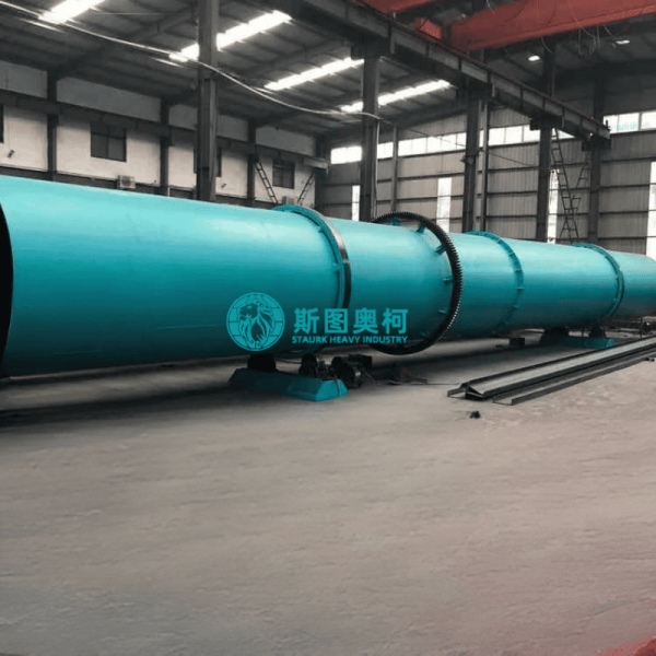 PLC Controlled Rotary Drum Dryer with High-precision Automatic Control for 30TPD-2500TPD Gold Ore Processing