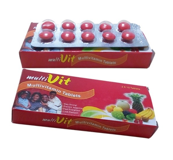 Multivitamin Tablet supplement Medicines with BP/USP/CP, GMP Medicine