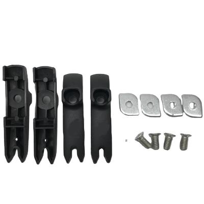 Bifold Aluminium Barn Slide Up Door Hardware Plastic Guide Shutter Side Cover