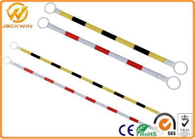 Reflective Yellow Black PVC Retractable Road Cone Bar for Traffic Connect Pole