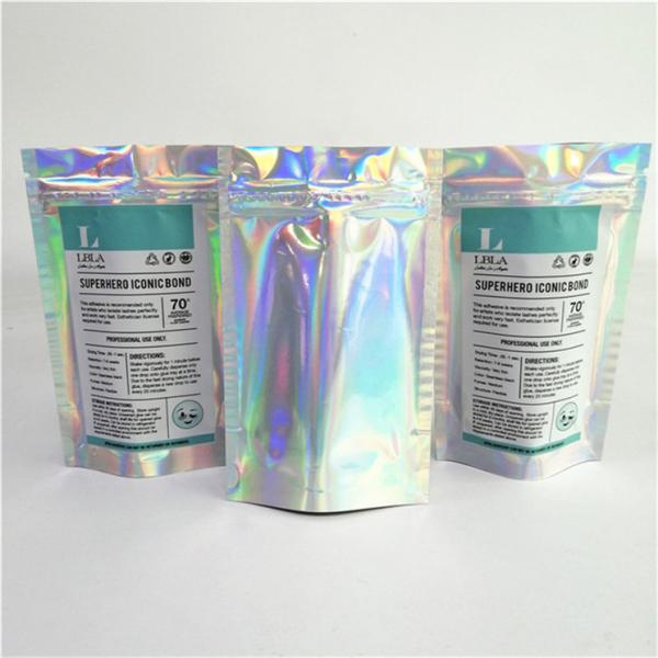 Wholesale Customized Logo Digital Printing Plastic PET Smooth Suitable Price Stand Up Pouches with Zipper