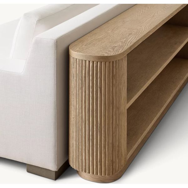 Tableau de console en verre ou en bois pour meubles de chambre moderne