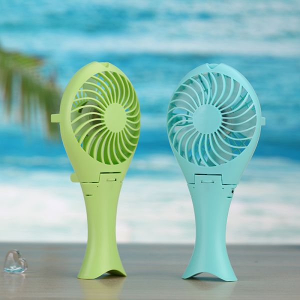 Stepless Speed Mermaid Mini Portable Rechargeable Fan AG18