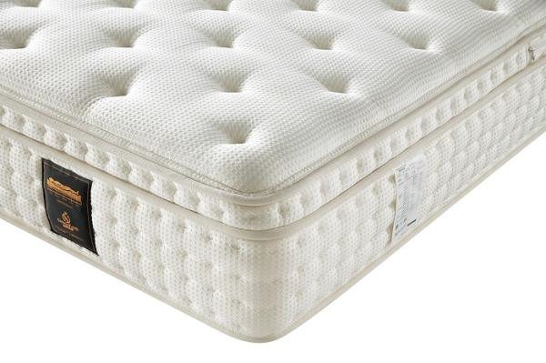Micro Latex Pocket Coil Mattress Silent Motion Isolation Latex Pressure Relief