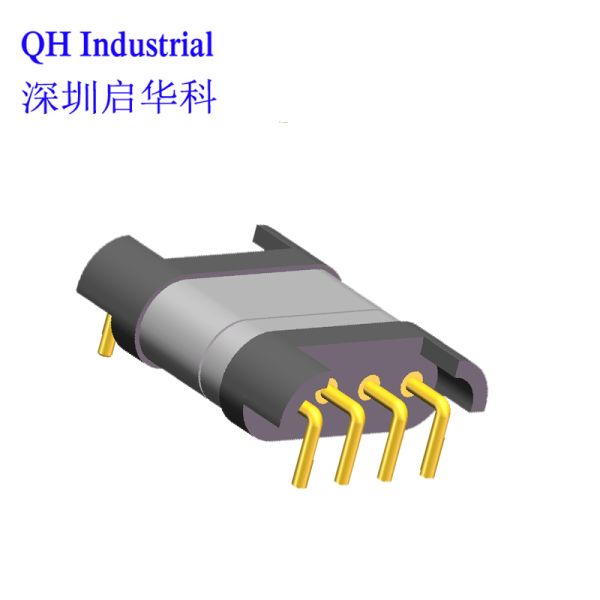 4Pin New Zealand Adapter Magnetic Pogo Pin Connector Pogo Pin Header Battery Magnetic Connector Pogo Pin Charging