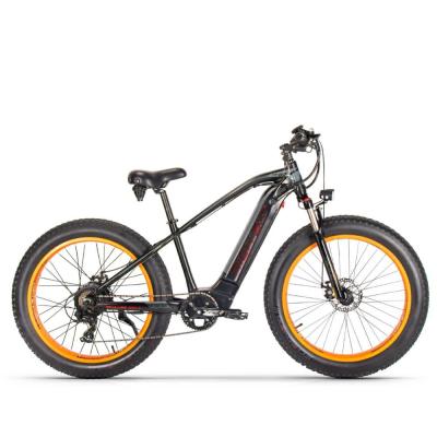 Rich Bit Fat Snow Bike 26 polegadas bicicleta gorda 48v 017 MORDIDOS RICOS do pneu de 1000 watts