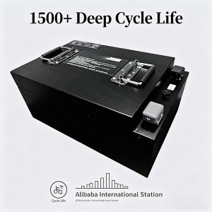Rechargeable 2 Wheel 3 Wheeler Battery 60V 75Ah Lithium Ion Battery For Electric Scooter Tricycle Motorcycle