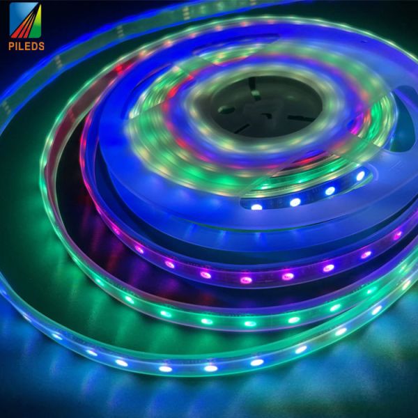 RGB5050 Цифровая светодиодная пиксельная полоса 60LEDS/M WS2811 12V Адресованная