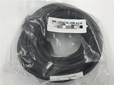MR-J3ENCBL10M-A2-H a 10-meter high-bending endurance servo encoder feedback cable designed for the MELSERVO-J3 and compatible automation systems.  features IP65 protection