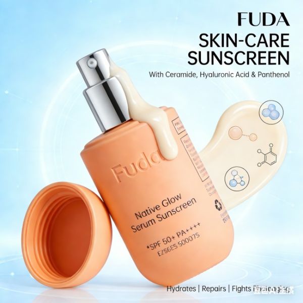 Titanium Dioxide Based Native Radiance Sunscreen 3-in-1  Sun Protection