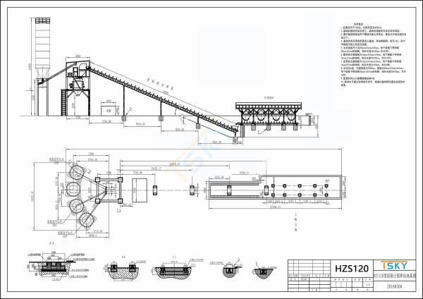 Equipamento de tratamento por lotes concreto do ISO PLD3200 120m3