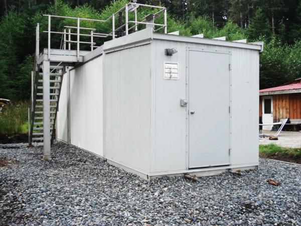 Containerized Commercial Sewage Wastewater Treatment Equipment Restaurant