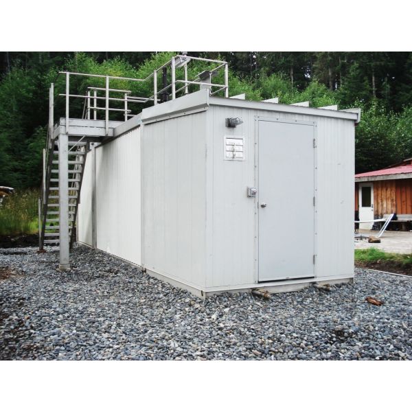 Containerized Commercial Sewage Wastewater Treatment Equipment Restaurant