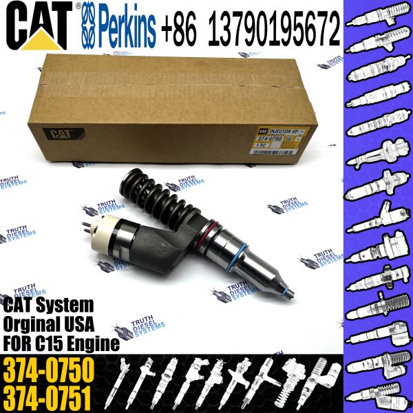 374-0750 inyector de combustible 20R-2284 118-8010 102-2104 118-8010 102-2014 103-4562 para CAT Diesel Engine C15