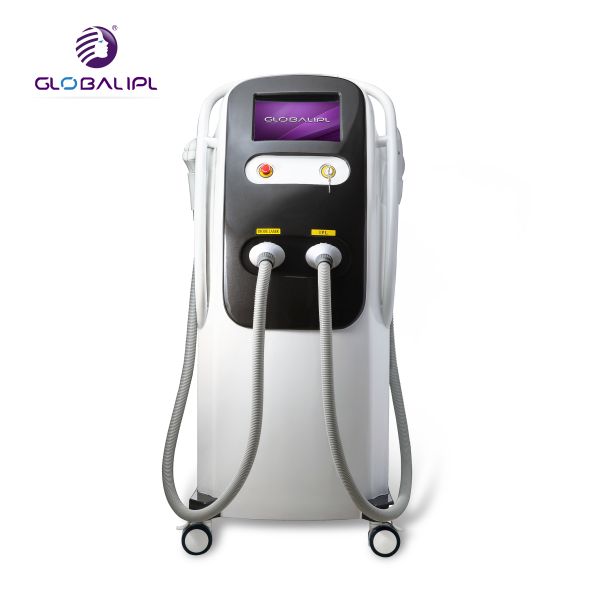 ISO13485 Certified IPL Diode Laser 2 In 1 Multifunctional Beauty Machine