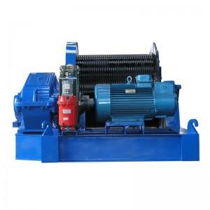 JM Type 50t 20t Electric Lifting Winch Wire Rope Easy Operated