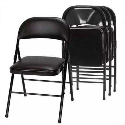High Durability Commercial Metal Frame Folding Chair For Outdoor Activities