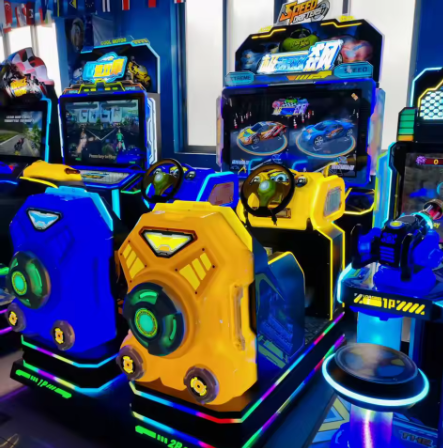 Indoor Dinibao Hottest Arcade Simulator Racing Car Dynamic Game Machine