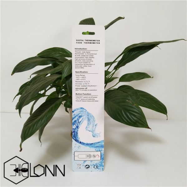 Long Probe Pen Type Thermometer High Accuracy Low Power Consumption