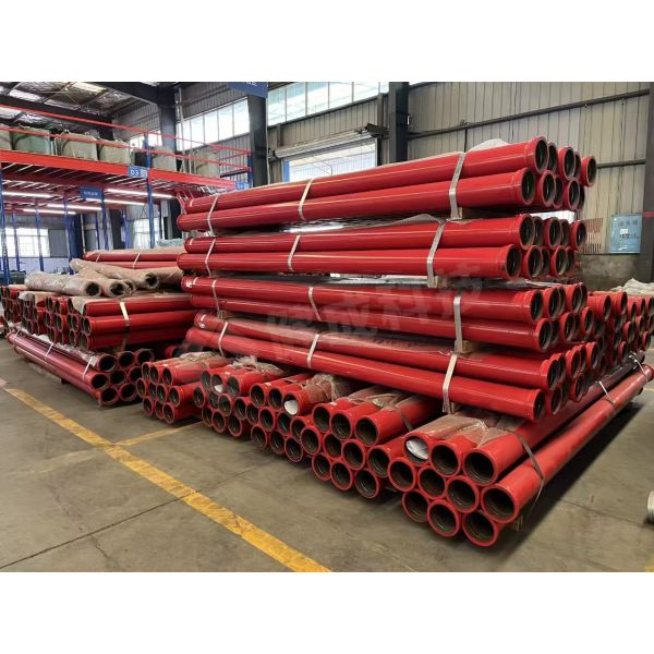 Sany Concrete Pump Twin Wall Pipe 3-4m Wear Resistant D125