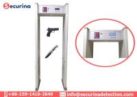 700 milímetros através do nível da sensibilidade da porta 0-200 do detector de metais do tamanho com menu inglês LCD