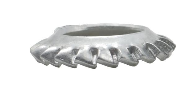 DIN6798 Toothed Lock Washers With Countersunk Type V Galvanization Alloy Steel 65Mn