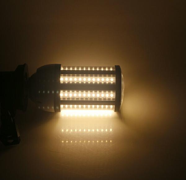 80W LED Corn Lamp , Retrofit Metal Corn Cob Light Bulbs SMD5730 Clear Cover