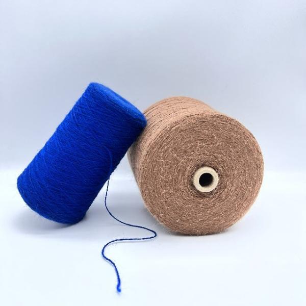 2/16nm Mink Hair Yarn Angora Crochet Luxury Usado para tricotar bolsas Pp