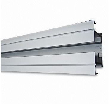 Golden / Silver Aluminum Curtain Wall Systems Anodized , 6063-T5