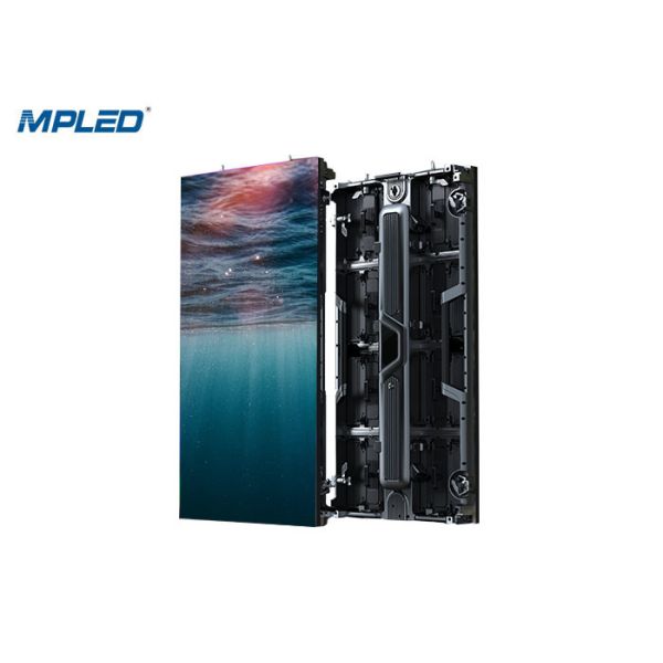 Flexible P4.81 Outdoor LED Display IP65 rain proof Quick Installation