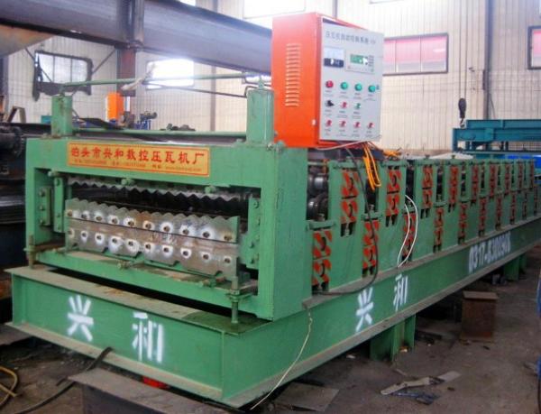 Double-Layer Roll Roofing Corrugated Tile Forming Roofing Machine