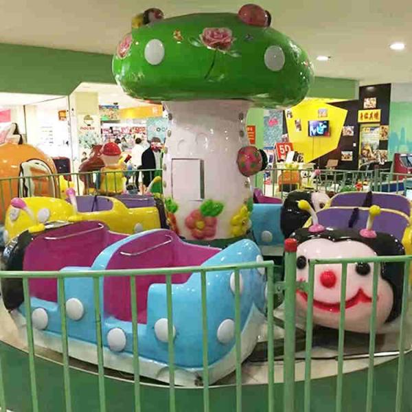 Indoor Amusement Park Rides Ladybug Paradise Ride CE ISO Certification