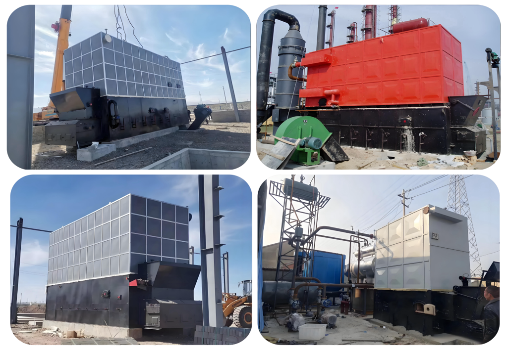 Energy Saving Biomass Thermal Oil Boiler Horizontal Wood Chip Biomass Boiler