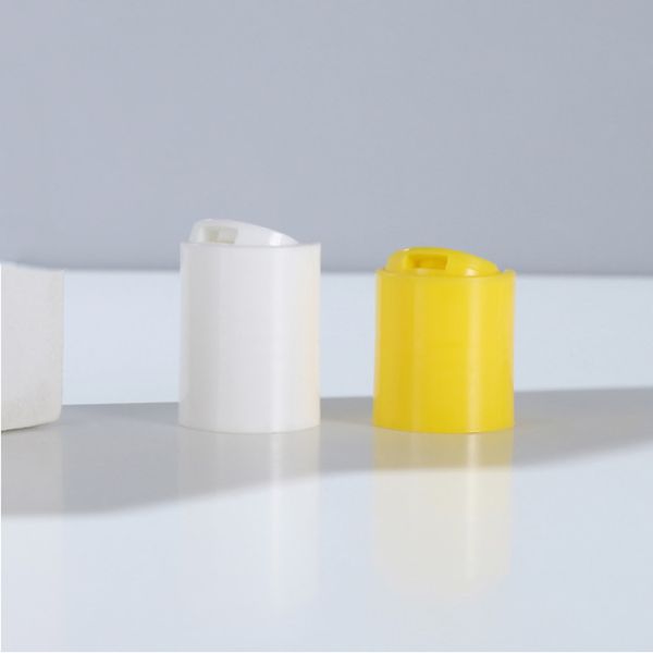 20/415 24/415 28/415 Shampoo Bottle Caps And Lids With Press Disc Tops