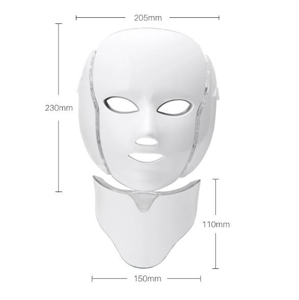 Red Light Therapy Led Mask PDT Laser Beauty Machine With Neck