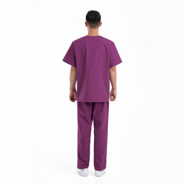Médico por atacado esfrega a enfermeira Uniforms Twill Scrubs que a tela faz a enfermeira Hospital Scrubs Uniform