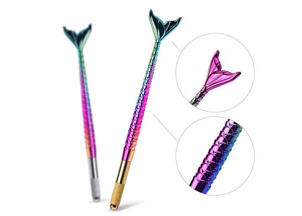 OEM 3D Microblading Eyebrow Needle Permanent Makeup Pen Two Colors