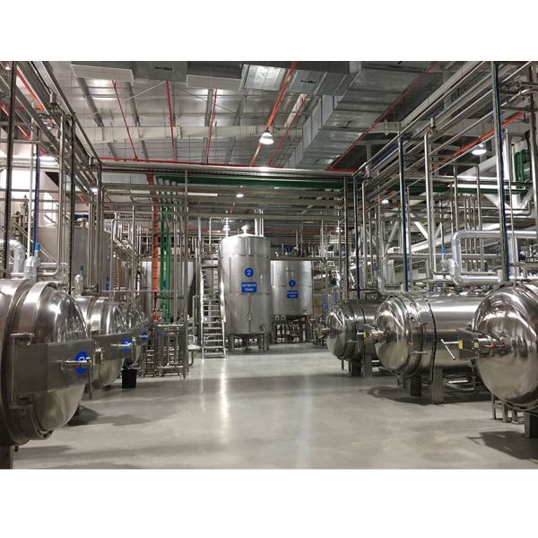 3000L/H Stainless Steel Dairy Processing Plant for Milk Yogurt Cheese Butter and Ice Cream