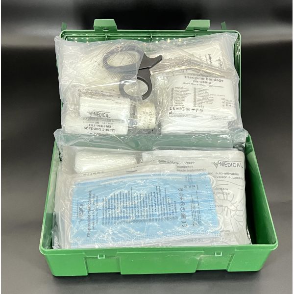 Plastic MDR Industrial First Aid Kit DIN13157 Waterproof Medical First Aid Box