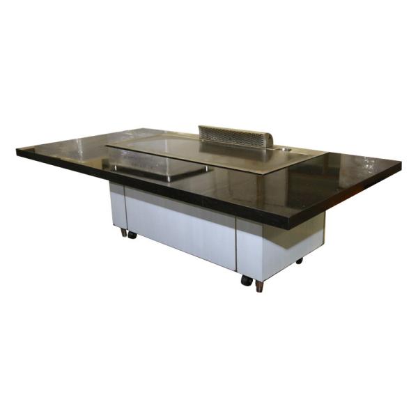 Commercial Induction Teppanyaki Grill Table 8KW 380V Smokeless