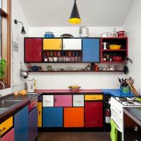 la mélamine de 580mm laquent le vrai office en bois de buffets à panneau plat contemporains