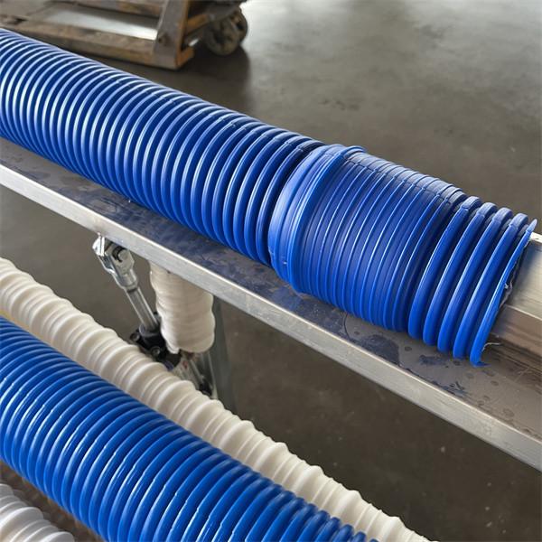 シングルスクリュー押出機 二重壁コルゲートパイプ製造機 (工業用パイプ製造用)