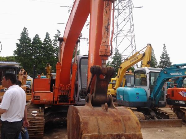 used excavator hitachi EX120-3 EX120-1 EX120 japan mini crawler excavator tractor for sale