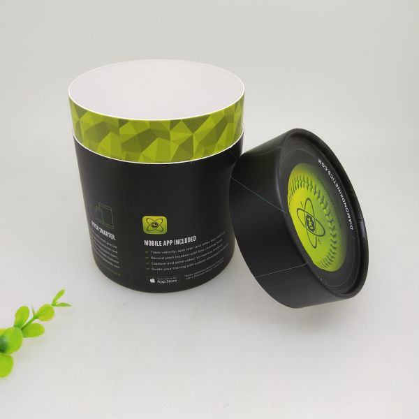 Коробки трубки картона хоумрана шарика учебной базы/бумага СилиндерПакагинг