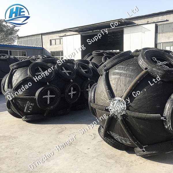 Extruded Boat Channel Large Pneumatic Marine Fenders Yokohama